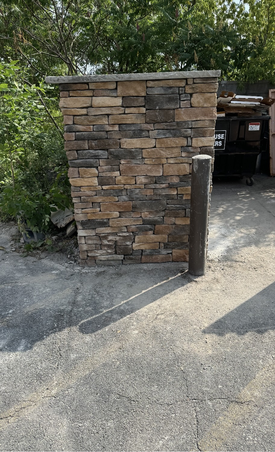 Stacked Stone Pillar