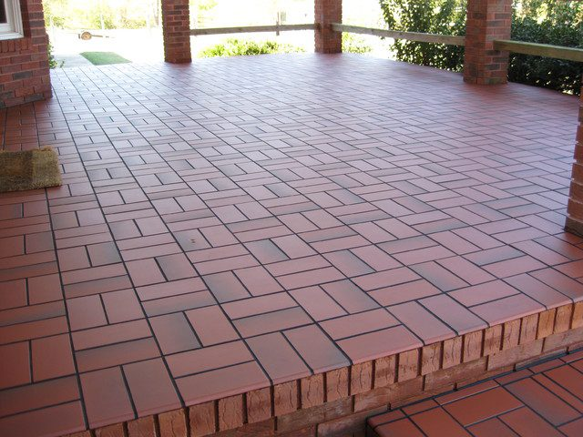 Flashed Quarry Tile
